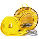 Car Tow Towing Pull Rope Strap Double Layer Thicken Fabric 4M Heavy Duty 5 Ton