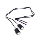installation LED Bulb Turn Indicator License Plate Light Motorcycle Signal Lamp