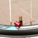 10pcs Aluminum Bicycle Tyre Tire Presta Valve Stem Caps Dust Covers (Red)