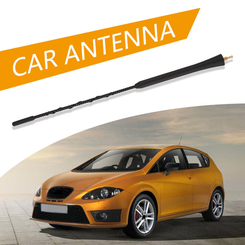 Short rod antenna mast 30 cm for SEAT Altea 5P arose 6H Ibiza 6J 6L Leon 1M 1D