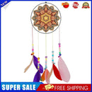 DIY Diamond Painting Acrylic Wind Chime Pendant Crafts Art Decor (Datura)