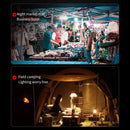 #A Solar Powered LED Camping Lamps Portable Outdoor Hiking Hanging Lighting Lant