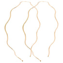Elegant Geometric Thin Headbands Metal Headdress Hair Hoop Wave Bending