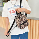 Fashion Women Animal Pattern Printing Backpack Casual Small Handbags (D)