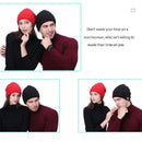 Hat With Bluetooth Hat With Music Hat Music Bluetooth Hat Warm Hat Knitted Hat