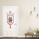 Christmas Banner Pendant 14CT Stamped Cross Stitch Needlework Set (021) Newly
