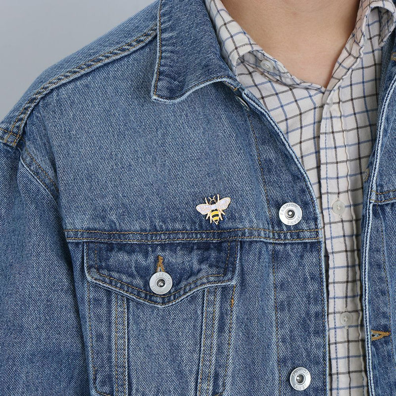 Women Men Brooch Cute Fashion Lapel Pin Bee Enamel Pins Honey Animal Badge