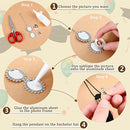 Graduation Cap Tassel DIY Memorial Photo Charms Pendant Bachelor (Style 1) Newly