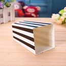 12pcs Favor Candy Treat Popcorn Boxes for Wedding Party Supply(Black) Newly