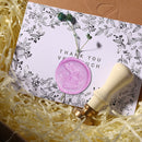 Sealing Wax Stamp Special-shaped Lacquered Print Embossed Seal Invitation Decor