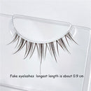 Extension Short Makeup Tools Soft False Eyelashes Messy Makeup Lashes Cross