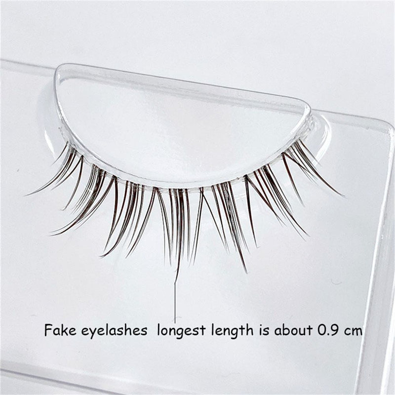 Extension Short Makeup Tools Soft False Eyelashes Messy Makeup Lashes Cross
