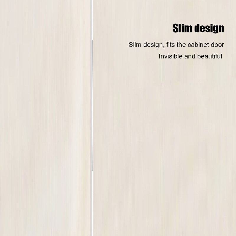 2pcs/Set Seamless Magnetic Cabinet Catches Door Stops Closer with Screw Glue