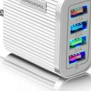 3.1A Universal Tablet Mobile Phone Charger Travel EU/US Plug Wall Charging Head