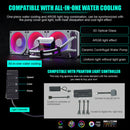 Phanteks Halos 120mm ARGB Colorful Fan Aperture PC Water Cooling Aperture