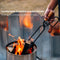Firewood Tongs Log Grabber for Fire Pit Campfire Firepit Bonfire Fireplace Tool