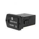 DC 6V-80V Hour Meter Hourmeter Gauge for Boat Car Truck Engine Rhombus