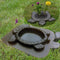 Planting Flowers Mould Garden Path Maker Turtle Concrete Cement Mold Brick