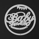 Round Letter Cutting Dies Stencils Scrapbook Embossing DIY Craft Album Card