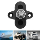 Bus Bar Power Terminal Block Heavy Duty M8 Power Distribution Stud (Black)