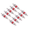 10pcs Tyre Valve Cores w/ Remover Tool for Schrader Car Bike Motorcycle