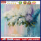 Frameless Oil Paint By Numbers DIY Vase Lavender Picture Craft Home Decorat