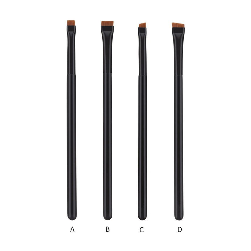 Professional Eyebrow Fine Brush Makeup Eyeliner Brow Cosmetic Brushes (B)