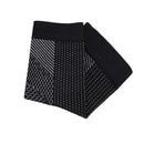 Compression Foot Sleeve Sports Ankle Brace Socks for Women Men (Black S/M)