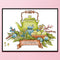 Partial Embroidery Teapot Stamped Canvas 14CT DIY Cross Stitch Kits (J536)