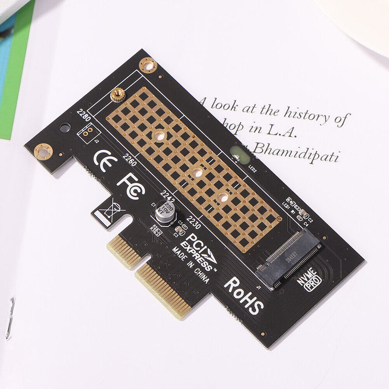 PCIe to M2/M.2 Adapter PCI Express X4 X8 X16 NVME M.2 SSD Card (Luxury)