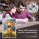 1000 Pieces DIY Tree Clock Puzzle Educational Learning Assembling Jigsaw To