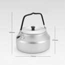 800ml Outdoor Teapot Kettle Lightweight Camping Hiking Coffee Pot (01)