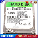 80GB Internal HDD 2.5 inch SATA III 5400 RPM Hard Drive for Laptop Computer