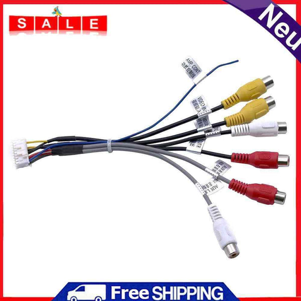 Tuankay Car Stereo Adapter Cable for Harness, 20-Pin Male to 6x3.5mm