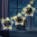 Diamond Painting LED Hanging Star Lights Christmas Tree Ornament Pentagram Light