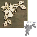 DIY Metal Cutting Dies Cut Die Christmas Bells Decor Paper Craft Scrapbook U6L3