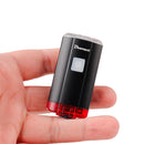 Bike Helmet Light Rechargeable Front Rear Headlight Bicycle Safety Warning Lamp