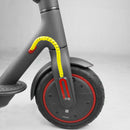Electric Scooter Brake Pipe Protector Spiral Winding Wire for M365 (Yellow)