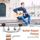 Acoustic Guitar Fixture Bonding Bridge Clamp Clip Stainless Steel Luthier T