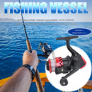 Spinning Reel 3BB Spool Wire Cup Gear Ratio 5.1/1 Sea Fishing Reel (Red) Newly