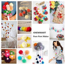 Kits Needle Craft Crocheting Weaver Tool Fluff Ball Wool Knitting Pompom Maker