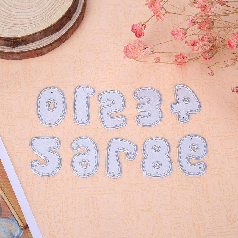 Hillrong 2Pcs DIY Cutting Muore Stencil Scrapbooking Embossing Stencil, Hand Giver