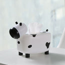 2 in 1 Cute Calf-Shaped Tissue Box Toothpick Box Home Creative Tissue Container
