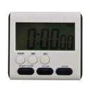 LCD Digital Magnetic Kitchen Cooking Large Timer Loud Count-Down Clock Q1V6