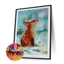 5D DIY Full Round Drill Diamond Painting Kit Lovely Animal Wall Art Craft Gif