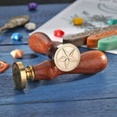 Retro Fire Painting Stamp Wax Seal for Stamping Envelopes Wedding (F130) Newly