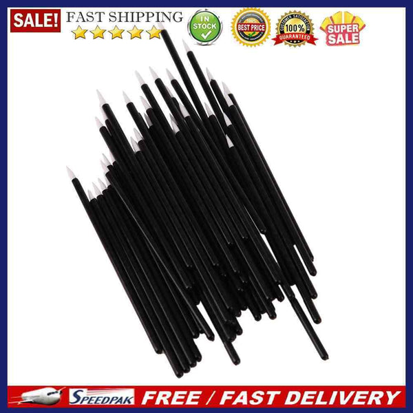 50pcs Disposable Eyeliner Eye Liner Liquid Wand Applicator Cosmetic Brush