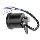 Universal LED Backlight Motorcycle Odometer KM/H Speedometer Gauge(Black) Newly