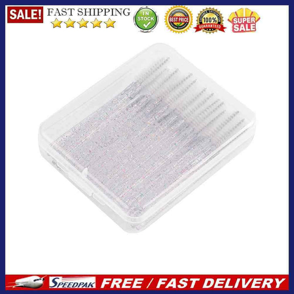 50pcs Professional Eyelashes Comb Makeup Brushes Beauty Tool Kits for Women