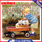 Oil Paint By Numbers Boy Car Frameless Picture Craft Kit for Home Living Room